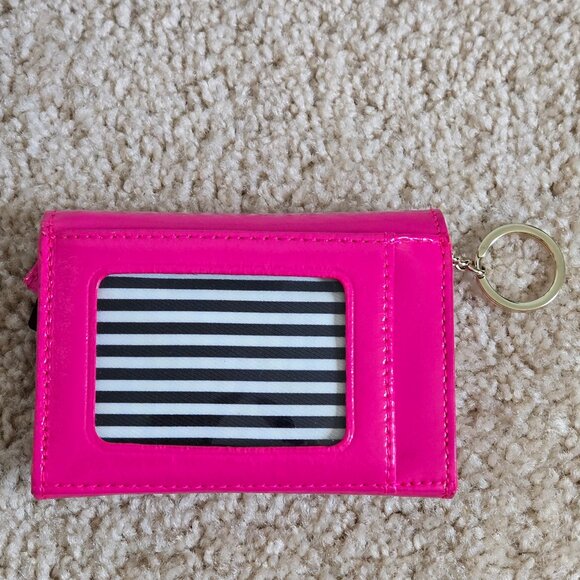 Kate spade scalloped keychain wallet/ card case - Picture 2 of 16
